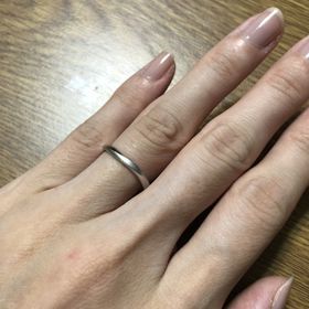 【4℃ BRIDAL(ヨンドシーブライダル)の口コミ】 色々みた結果、付け心地が抜群に良く保証内容や接客対応も満足だったので…