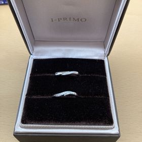 【アイプリモ(I-PRIMO)の口コミ】 男性側の指輪は軽くぼかしが入っていてとてもおしゃれだと思いました。ダ…