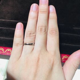 【カルティエ(Cartier)の口コミ】 シンプルでどんな服にも合わせやすい指輪でした。カルティエの指輪はダイ…