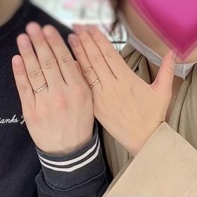 【アイプリモ(I-PRIMO)の口コミ】 指輪の形・ダイヤの入り方など、とにかくデザインが可愛かったです。
指輪…