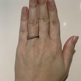 【TRECENTI(トレセンテ)の口コミ】 大きいダイヤがとにかく可愛いです。男女で双子ダイヤが入っているのもこ…