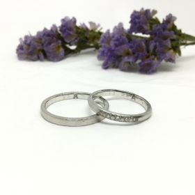 【鎌倉彫金工房の口コミ】 こちらのお店は指輪の太さやデザインなど全て自分たちで決めることができ…