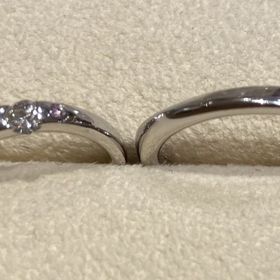 【TRECENTI(トレセンテ)の口コミ】 ハート型のダイヤがとても素敵で、ネットで検索したときから気に入ってい…