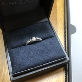 【ラザール ダイヤモンド(LAZARE DIAMOND)の口コミ】 普段使い出来そうな、ザ、婚約指輪というのが嫌でこちらにしました！カジ…
