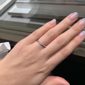 【アイプリモ(I-PRIMO)の口コミ】 シンプル過ぎす派手すぎず、なおかつキラキラ感の強い指輪を探していまし…