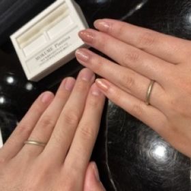 【ケイウノ ブライダル(K.UNO BRIDAL)の口コミ】 指輪をつけたときの付け心地がとてもよかったです。デザインが本当にたく…
