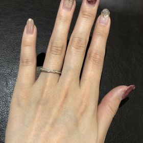 【TRECENTI(トレセンテ)の口コミ】 内甲丸タイプの指輪でとにかくつけ心地の良い指輪でとても素敵だと思いま…