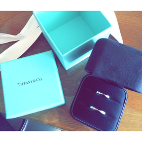 【ティファニー(Tiffany & Co.)の口コミ】 婚約指輪をハーモニーにしていたので、重ね付けをしたときに一番フィット…