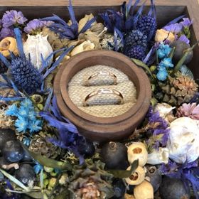 【鎌倉彫金工房の口コミ】 指輪づくりも記念になると思い選びました。自分で作るので、ただの金属の…