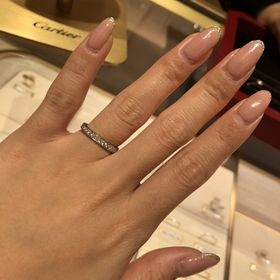 【カルティエ(Cartier)の口コミ】 エタニティの指輪が欲しいということは決めていましたが、ブランドにはこ…