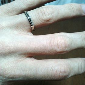 【銀座ダイヤモンドシライシの口コミ】 プラチナでおしゃれなものをずっと探していたのですが、プラチナは加工し…