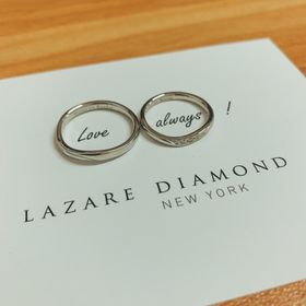 【ラザール ダイヤモンド(LAZARE DIAMOND)の口コミ】 つけ心地が良かったのと、デザインがよくて購入を決めました。丸いカーブ…