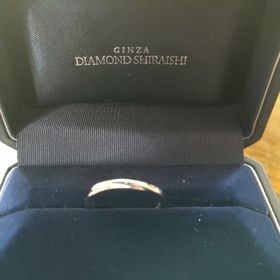 【銀座ダイヤモンドシライシの口コミ】 普段指輪を着けないので、指輪の違和感が嫌で最初は仕事柄普段着ける事が…