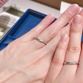 【銀座ダイヤモンドシライシの口コミ】 他と比べ価格が安く、僕自身はそこまでデザインにこだわりがなかったため…