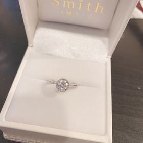 【Smith(工房スミス)の口コミ】 母の婚約指輪のダイヤを譲り受けたので、せっかくならそのダイヤを使用し…