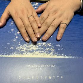 【銀座ダイヤモンドシライシの口コミ】 Vラインの物が気になると伝えた所、一番最初に勧めて頂いたのがこちらでし…