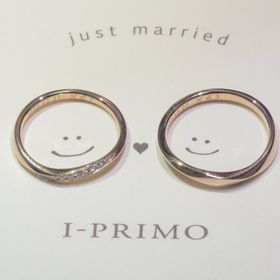 【アイプリモ(I-PRIMO)の口コミ】 ピンクゴールドでねじりのあるデザインのものを探していて、スタッフさん…