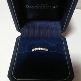 【銀座ダイヤモンドシライシの口コミ】 シンプルで上品なものが欲しくてお店に行きました。見た目と大きさが理想…