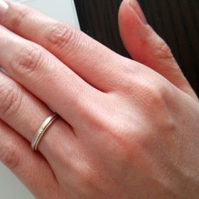 【STAR JEWELRY(スタージュエリー)の口コミ】 ミル打ちがハートになっていて普段使いにはハートが目立たずラブリーにな…