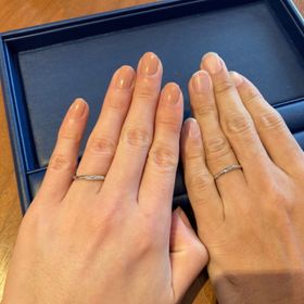 【銀座ダイヤモンドシライシの口コミ】 店員さんが良かったです。指輪がたくさんあり、迷っていると、aとbだった…