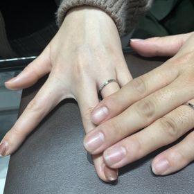 【アイプリモ(I-PRIMO)の口コミ】 デザインが可愛かったのと、婚約指輪もこちらで購入したと聞いたので、揃…