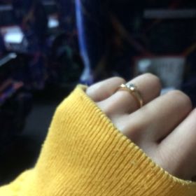 【アイプリモ(I-PRIMO)の口コミ】 リングの幅が細くてシンプルで、ちょっとしたお出かけに付けていかれるよ…