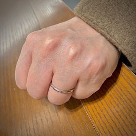 【TRECENTI(トレセンテ)の口コミ】 紹介されて商品（結婚指輪）は内側が丸く楕円形になっているため指に嵌め…