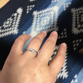 【ジュエリーツツミ(JEWELRY TSUTSUMI)の口コミ】 デザインがきれいで店員さんもお薦めしてくれたからだそうです。すぐにで…
