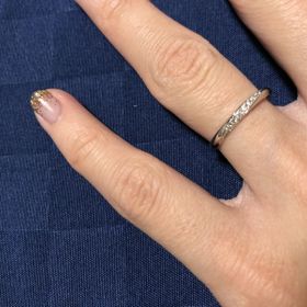 【HOSHI no SUNA 星の砂(ほしのすな)の口コミ】 星の名前だったことと、細身でシンプルなデザインだったことが決め手です…