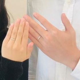 【エクセルコダイヤモンド(EXELCO DIAMOND)の口コミ】 男性用の指輪はシンプルなものが多いですが、シンプルでありながらも、マ…