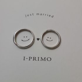 【アイプリモ(I-PRIMO)の口コミ】 私が欲しいと思った指輪は、プラチナのストレートで斜めにダイヤが入って…