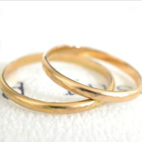 【湘南彫金工房 andfuseの口コミ】 手作りがしたかった♡
お互いのリングが作れるなんてステキすぎます！
ピン…