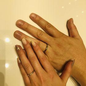 【4℃ BRIDAL(ヨンドシーブライダル)の口コミ】 ねじれのデザインを1番候補に選んでいましたが、試着していくうちにどんど…