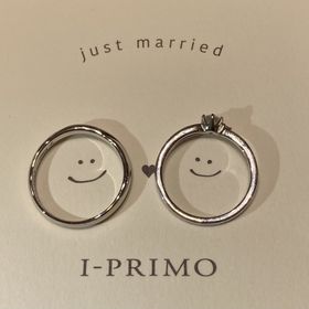 【アイプリモ(I-PRIMO)の口コミ】 少し捻れたデザインがいいという彼の希望と、私のあまり派手なものは嫌と…