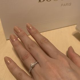 【ブシュロン(BOUCHERON)の口コミ】 パヴェタイプのリングが欲しくて、色々なブランドで検討しましたが、ブシ…