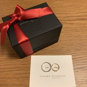 【ラザール ダイヤモンド(LAZARE DIAMOND)の口コミ】 私たちの希望していた、ウェーブデザインで、私はゴールドを希望していま…