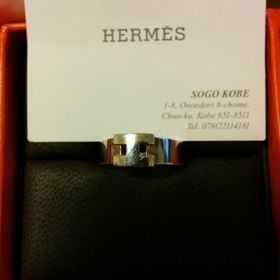 【エルメス(HERMES)の口コミ】 もともとエルメスが好きで、エルメスの指輪が欲しいなと思っていました。…