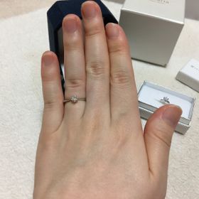 【festaria bijou SOPHIA(フェスタリア ビジュソフィア)の口コミ】 婚約指輪はつける頻度が少ないし、高いからいらないかなと思っていました…