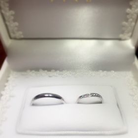 【宝寿堂(ほうじゅどう)の口コミ】 結婚指輪だったので、シンプルかつ可愛いものを探していました。サイズも…