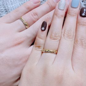 【ケイウノ ブライダル(K.UNO BRIDAL)の口コミ】 高校生の頃からずっとこの指輪が欲しくて、やっとご縁に恵まれお迎えする…