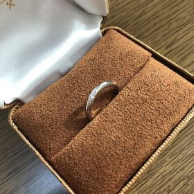 【COEUR D'OR(クゥドール)の口コミ】 キラキラしたダイヤモンドの隙間に汚れが入ってしまうことが心配で、シン…