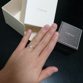 【アイプリモ(I-PRIMO)の口コミ】 最初は「アルク」の一粒ダイヤ×太さのあるプラチナリングに惹かれ購…