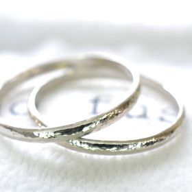 【湘南彫金工房 andfuseの口コミ】 自分達で手作りが出来るという、特別な指輪だからこそそれはいいなと思い…