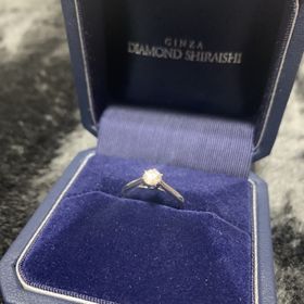 【銀座ダイヤモンドシライシの口コミ】 豊富なデザインからダイヤモンドの数、質、大きさも自由に選ぶことができ…