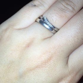 【ESTELLE(エステール)の口コミ】 本当はペアを買いたかったけど、買っても旦那が金属アレルギーでできない…