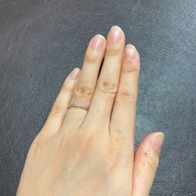 【TRECENTI(トレセンテ)の口コミ】 ダイヤモンドの質にとてもこだわっているブランドで、結婚指輪に使ってい…