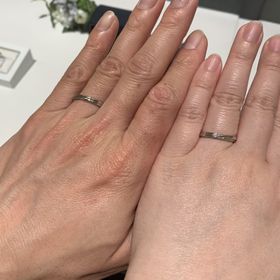【銀座ダイヤモンドシライシの口コミ】 結婚指輪の下見は3軒目で、実は2軒目で見た他のブランドの指輪でほぼ気持…