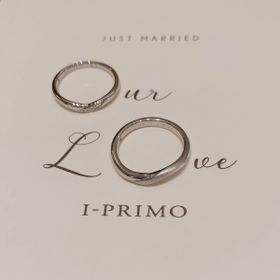 【アイプリモ(I-PRIMO)の口コミ】 デザインが最高でした！指輪に一目惚れしてこれしかないとなった。初めて…
