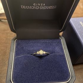 【銀座ダイヤモンドシライシの口コミ】 最近結婚した友人が銀座ダイヤモンドシライシの指輪をしていて、綺麗だな…