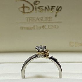 【ケイウノ ブライダル(K.UNO BRIDAL)の口コミ】 プーさんが大好きなので迷わずケイウノさんの婚約指輪を選びました。他の…